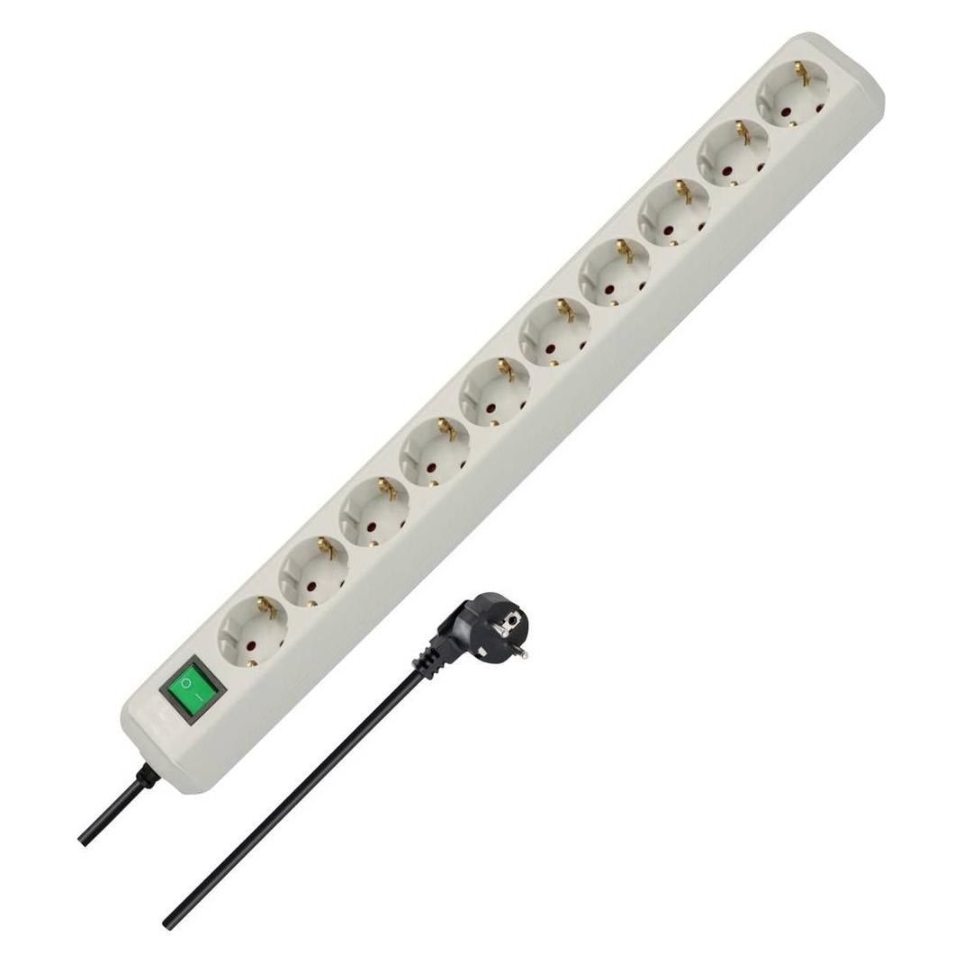 Brennenstuhl Eco-Line (10x, CEE 7/3, 3 m) (1159350010)