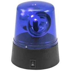 EUROLITE LED Mini-Polizeilicht blau USB/Batterie
