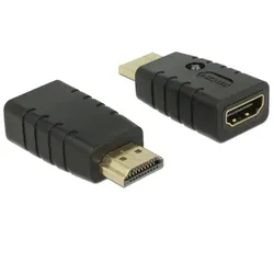DeLOCK 63320 Kabeladapter 1 x HDMI-A 19 pin Schwarz