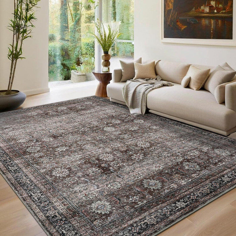 Langley Street Machine Braided Area Rug Brown Rectangle 160 x 230 cm