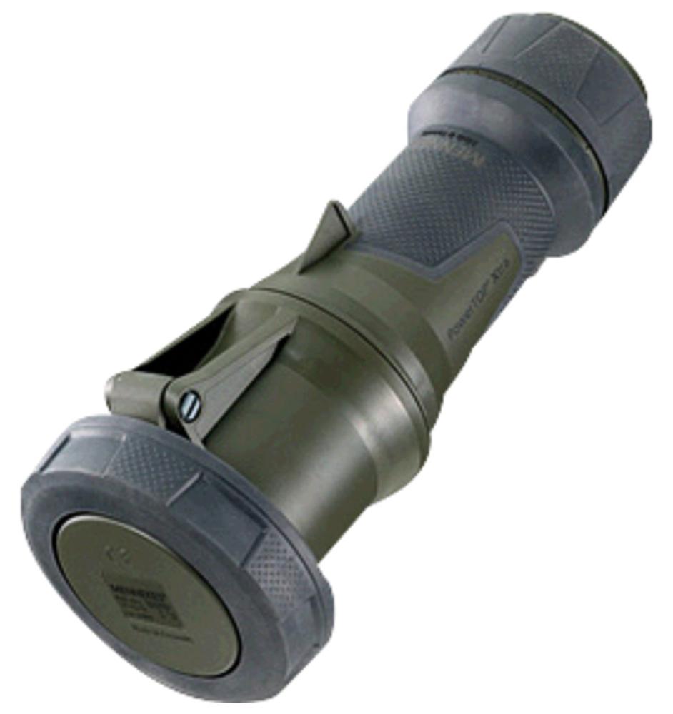 Mennekes CEE-Kupplung PowerTOP Xtra TM, 63 A, IP67, bronzegrün 24885