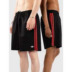 adidas Skateboarding Skt WTR Boardshorts black / white / red Gr. S