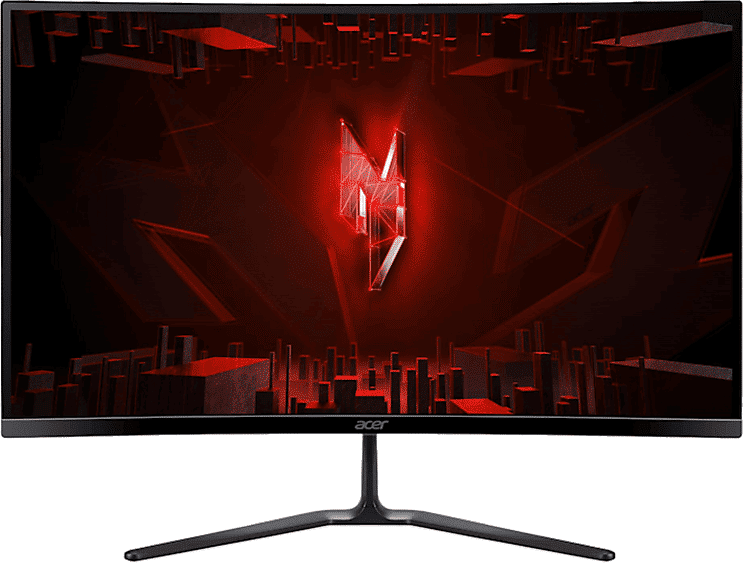 Monitor gaming - Acer Nitro ED270US3BMIIPX, 27 " WQHD, 180 Hz, 1 ms, VA, Pantalla curva, FreeSync Premium, Altavoces integrados