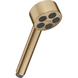hansgrohe AXOR One Handbrause 75 1-jet EcoSmart, 48651140, Farbe: Brushed Bronze