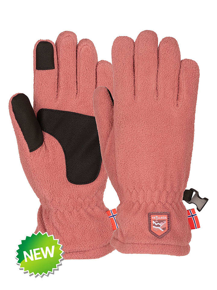 Trollkids Fingerhandschuhe "Eikedalen" in Rosa - 6