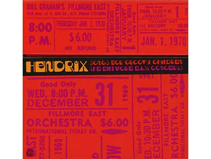 Jimi Hendrix - Songs For Groovy Children: The Fillmore East Concerts