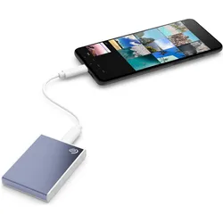 Seagate One Touch SSD (2 TB), Externe SSD, Blau