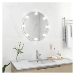 vidaXL, Spiegel, Oldono (mit LEDs) (60 cm)