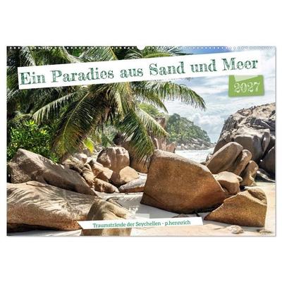 Ein Paradies aus Sand und Meer (Wandkalender 2027 DIN A2 quer), CALVENDO Monatskalender