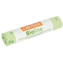 Deiss 10 Müllbeutel »Bioline« 30 L natur beige, 45x68 cm