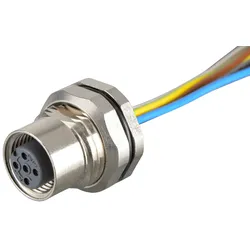 SAL12 FKH50 - SAL M12x1, 5-pol, Einbaubuchse