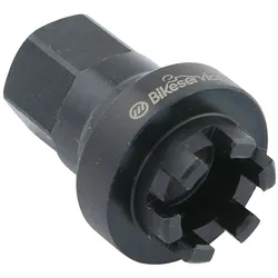 Bikeservice Nutmutternschlüssel 19 mm, 6-Zapfen