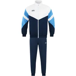 JAKO Retro Freizeitanzug Herren 912 - marine/weiß/skyblue 4XL
