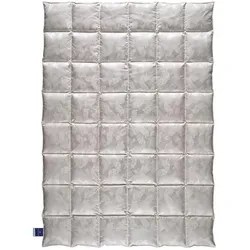 Billerbeck Eiderdaunen Decke Exclusiv No1 Jacquard-Mono - 155x220cm
