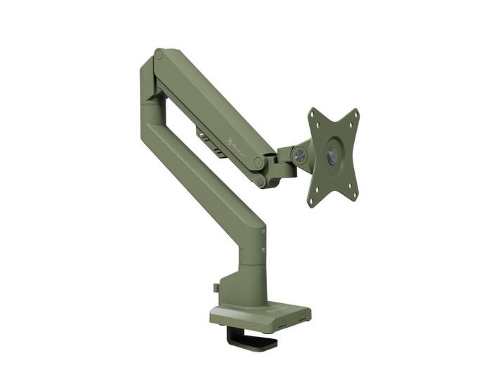 Arozzi Monitorarm Alzare Neo Single Waldgrün, Metall, 10x50x51 cm, Büromöbel, Schreibtische, Schreibtischzubehör