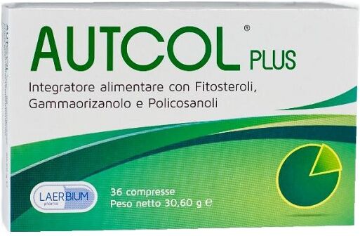 LAERBIUM PHARMA Srl Autcol Plus, 36 Compresse