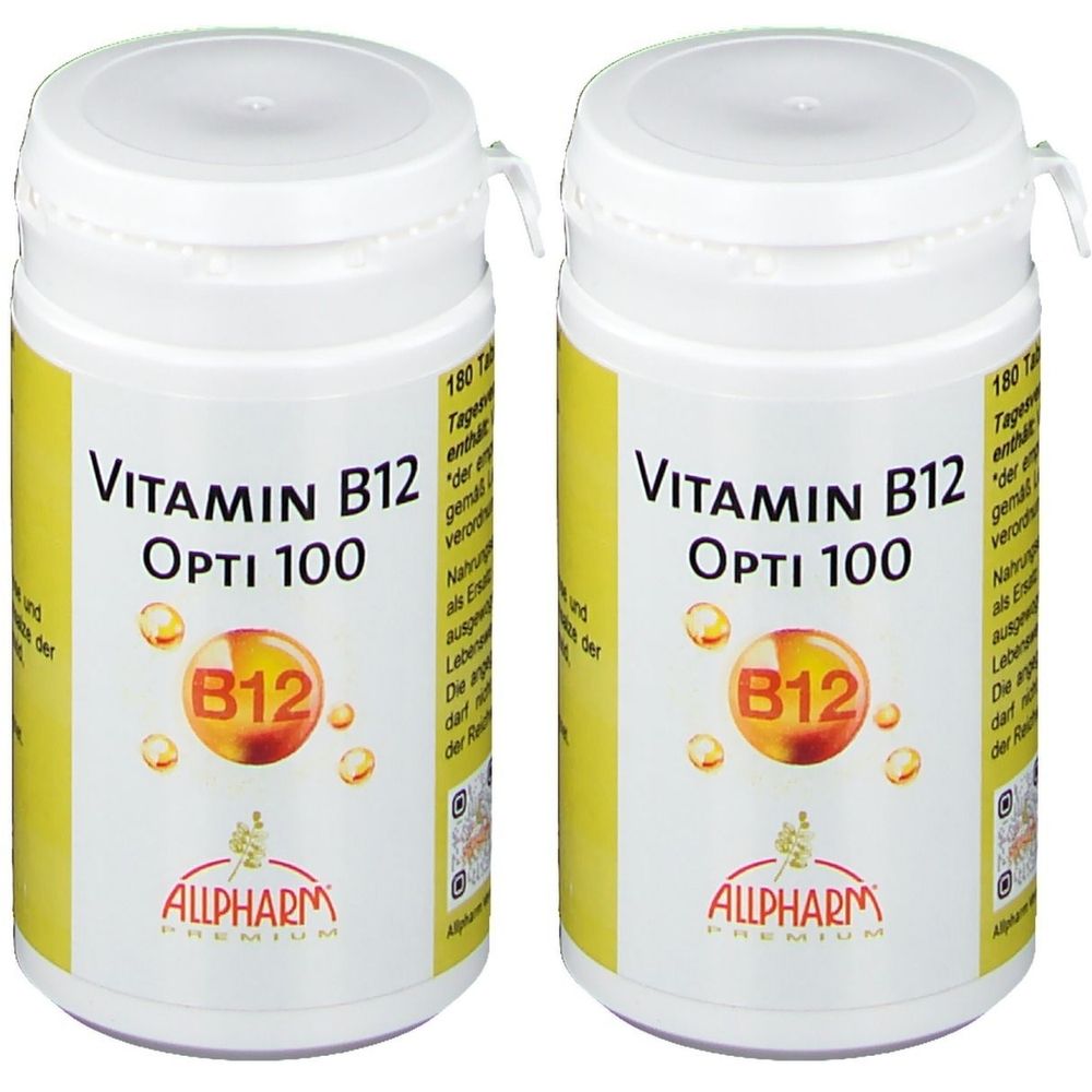 Vitamin B12 Opti 100 Tabletten 2x 2x180 St