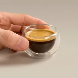 ROASTLY CUP - Double-walled glass cup for DF54/DF64/DF83