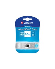 Verbatim Flash-Speicherkarte 16 GB Class 10 microSDHC (44010)