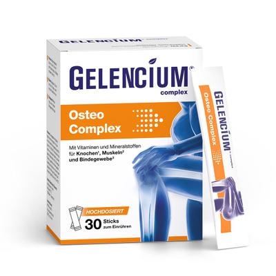 Gelencium Osteo Complex Calcium D3 K2 f.Knoch.Btl. 30 St Beutel