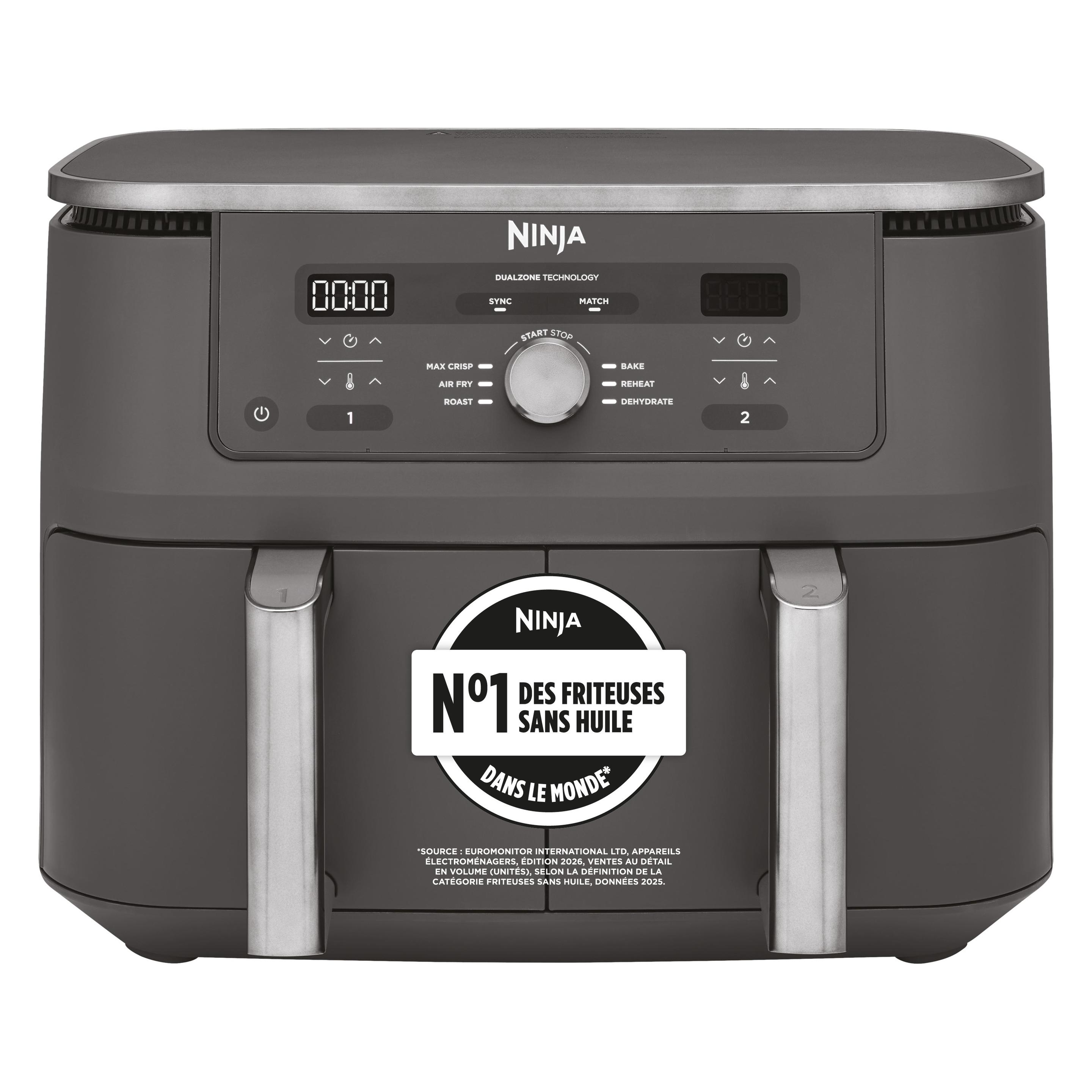 Ninja Foodi Max Dual Zone 6-in-1 DZ400EU (9.50 l) (DZ400EU)