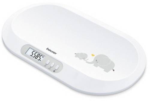 Beurer BY 90 Babywaage 95606 digital Wägebereich (max.)=20kg Weiß