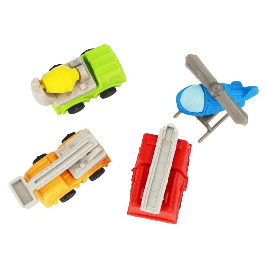 Starpak 3D-Puzzle-Radierer 4 Teile Verkehr (47610897)