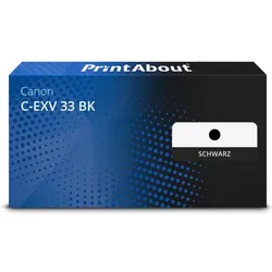 Toner kompatibel mit Canon C-EXV 33 BK - Schwarz