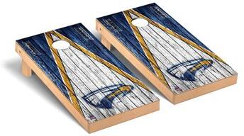 Skip's Garage Emory Eagles Triangle Cornhole Board Set