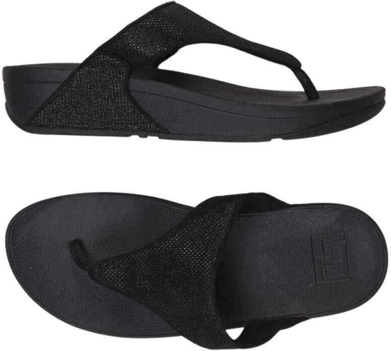 FitFlop Damen Sandalen, Schwarz, Gr. EU 38, kein / Etikett - Second Hand