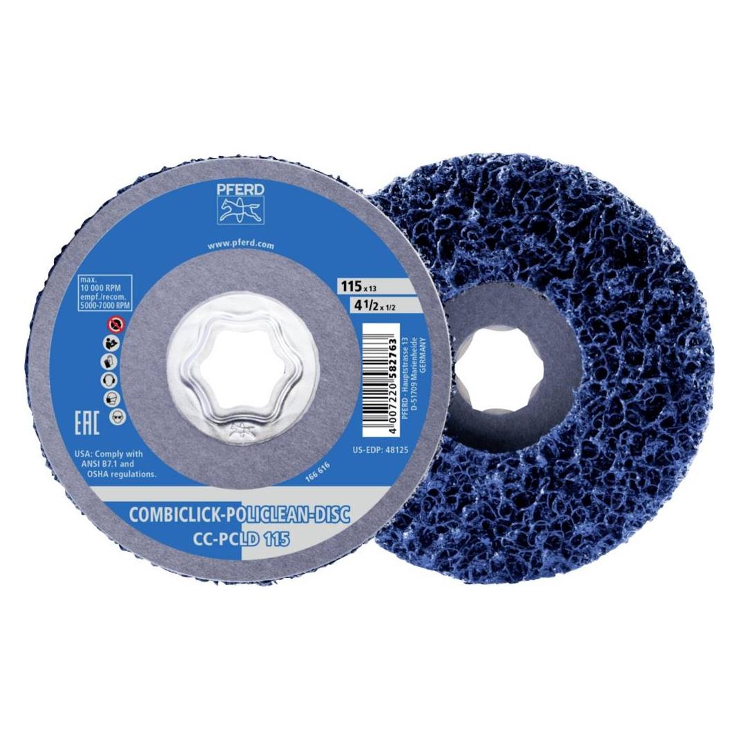 Pferd 44692275 COMBICLICK POLICLEAN PLUS PCLD Reinigungsvlies O 115x13 mm für grobe (44692275)