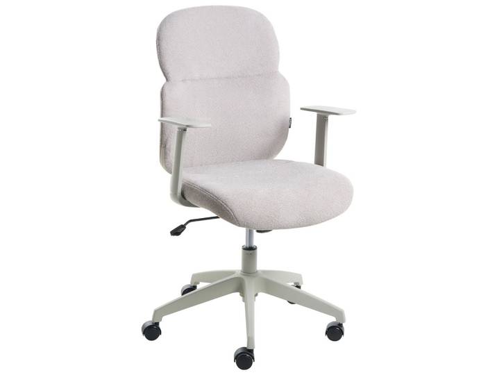 BÜROSTUHL Stoff Hellgrau Lexor