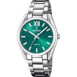 Festina Quarz Damen Boyfriend F20622/C - grün,silber - 36.8mm