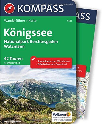 Walter Theil - Königssee, Nationalpark Berchtesgaden, Watzmann: Wanderführer mit Extra-Tourenkarte, 42 Touren, GPX-Daten zum Download. (KOMPASS-Wanderführer, Band 5441) - Preis vom 13.10.2026 19:28:25 h