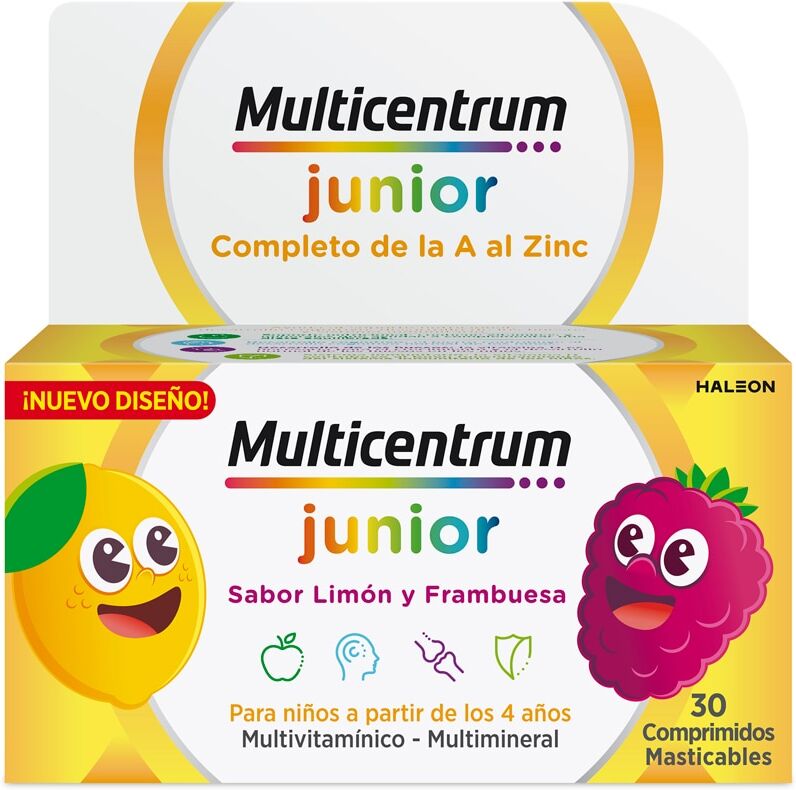 Multicentrum Comprimidos masticables Junior .