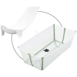 Stokke® FLEXIBATH Bundle Badewanne XL inkl. Badewannensitz Newborn Support, gruen