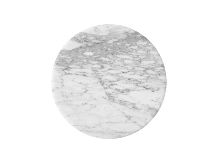 &Tradition - Wire VP11 Tischplatte, Ø 38 cm, Marmor weiss (Bianco Carrara)