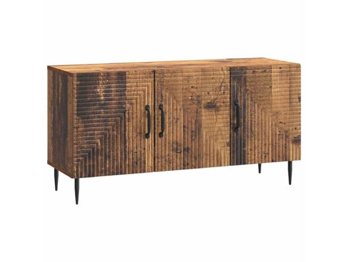 Makastle TV-Schrank Altholz 99x34,5x50 cm Holzwerkstoff
