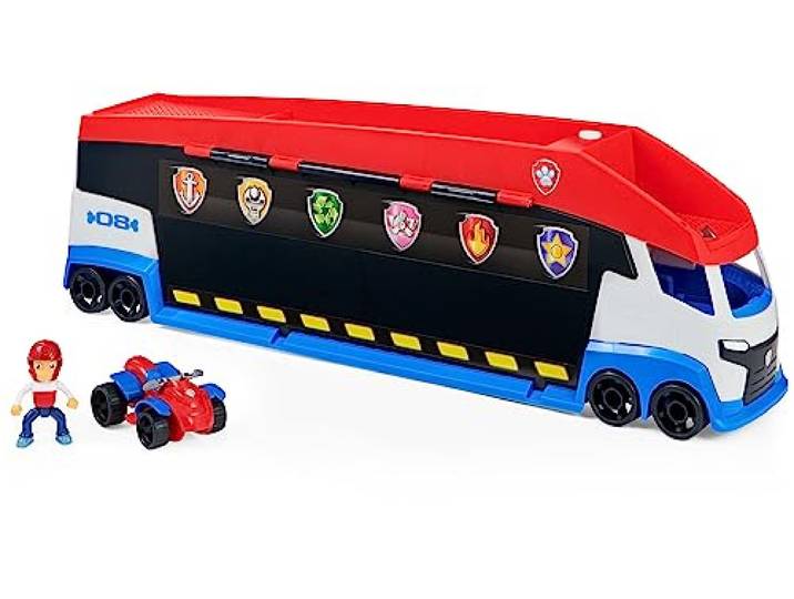 PAW PATROL, 10. Jubiläum, Teamfahrzeug Paw Patroller im aktualisierten Design, inkl. Ryder Figur und 1 Basis Fahrzeug, ab 3 Jahren