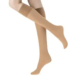 Oroblu Strumpfhosen Mi-Bas Jeune Knee-High Sand Polyamid One Size Damen