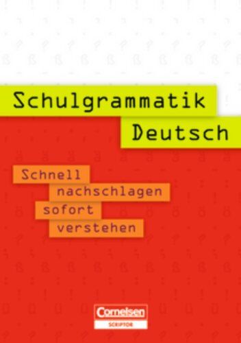 Margit Dietz - Schulgrammatik: Deutsch: Schnell nachschlagen - sofort verstehen. Nachschlagewerk - Preis vom 30.09.2026 09:01:18 h