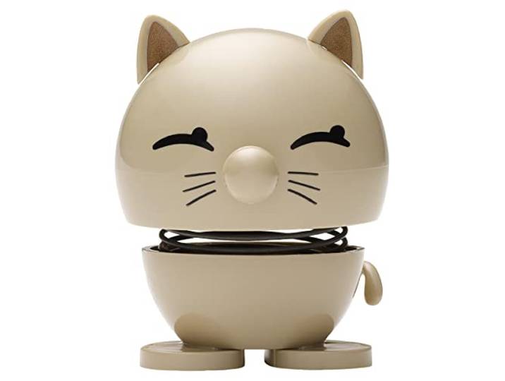 Hoptimist Cat 5\,5 x 5\,9 x 7\,3 cm Latte
