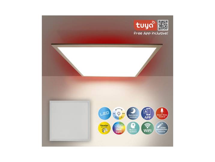 Näve LED-Panel Backlight 45 × 45 cm 21 W