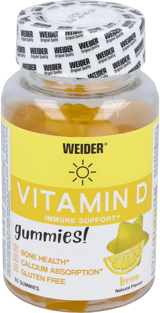 Weider weider gummy vitamina d 50gummies