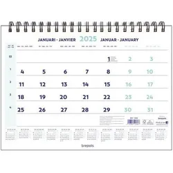 Brepols, Kalender, Wandkalender Wire-O Weiss