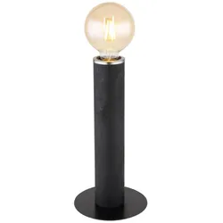 Globo 15499T Marion Tischleuchte Metall Schwarz Matt, 1X E27