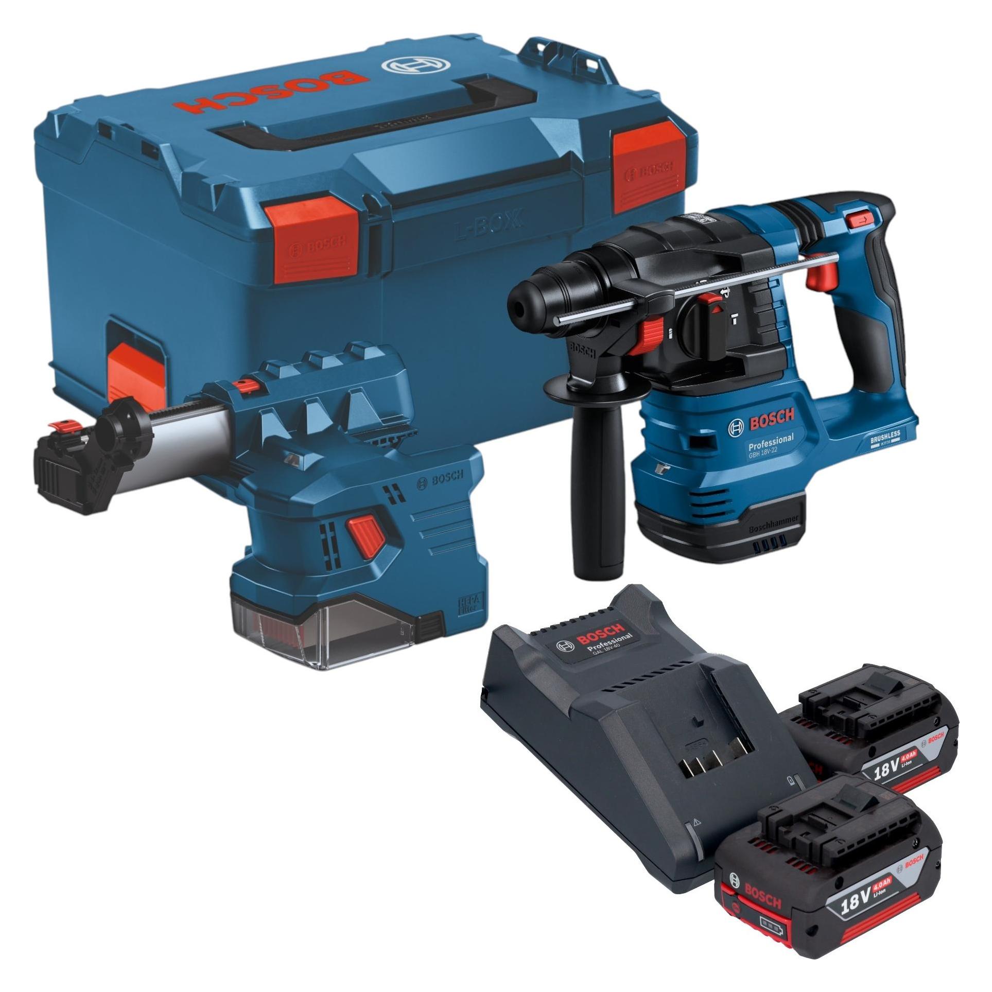 Bosch Professional GBH 18V-22 (Bohrhammer) (0611924003)