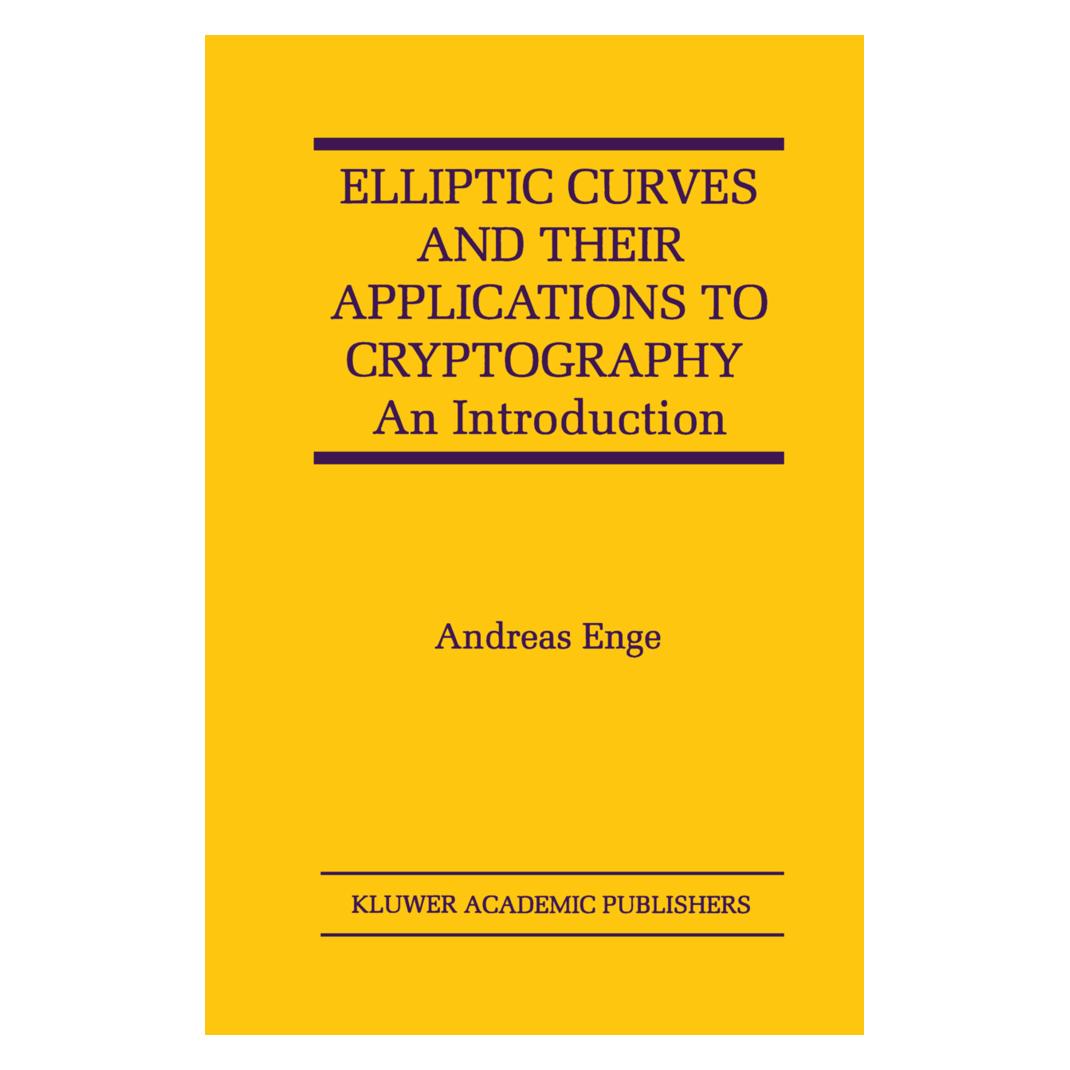 Springer Elliptic Curves and Their Applications to Cryptography (Englisch, Andreas Enge, 2013) (55519601)