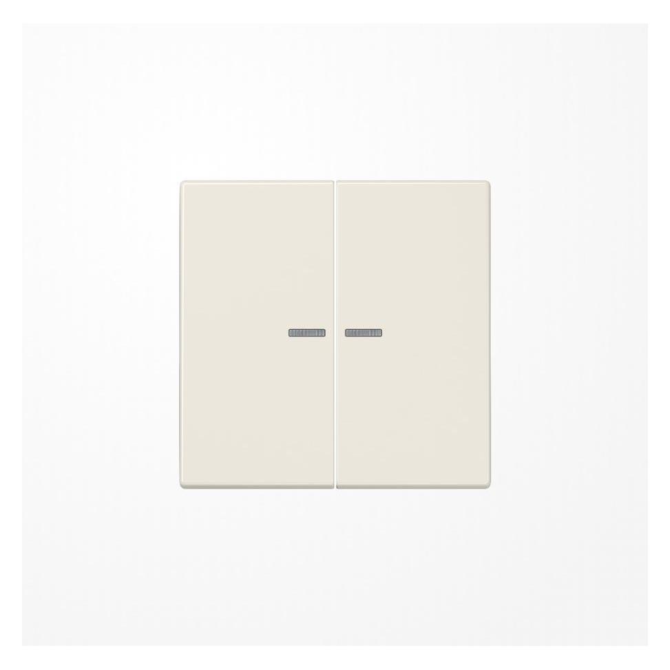 JUNG Wippe 2t Schalter LS ws glz Lichtausl LS995KO5 (LS995KO5)