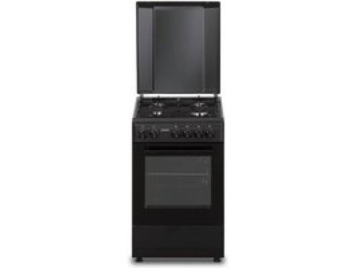 Cuisinière gaz OCEANIC OCEACG50GB - 4 feux - L49 8 xP61 xH 86 cm - Noir